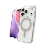 ZAGG Santa Cruz Snap hoesje voor mobiele telefoon 16 cm (6.3") hoesje Titane, Transparant