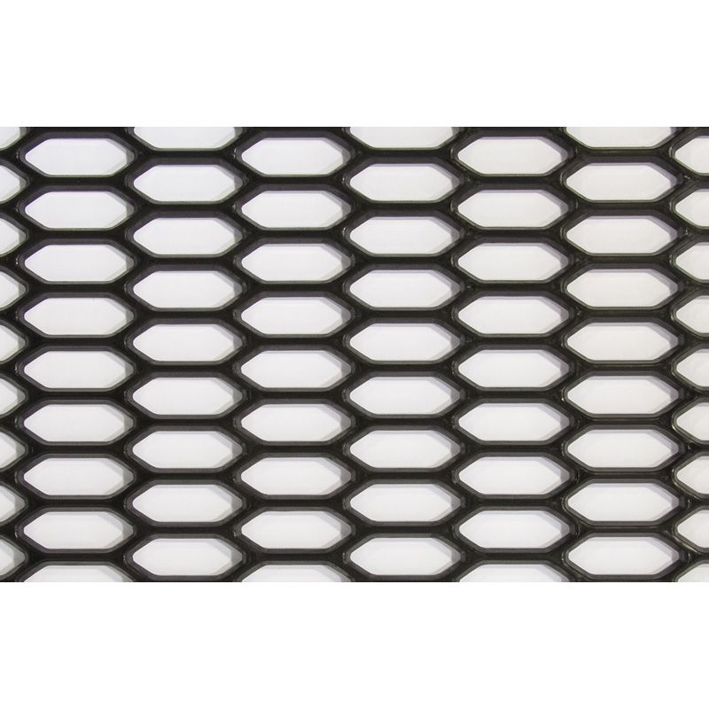 AutoStyle Racegaas PP Zwart - HEX 30x11mm - 150x30cm