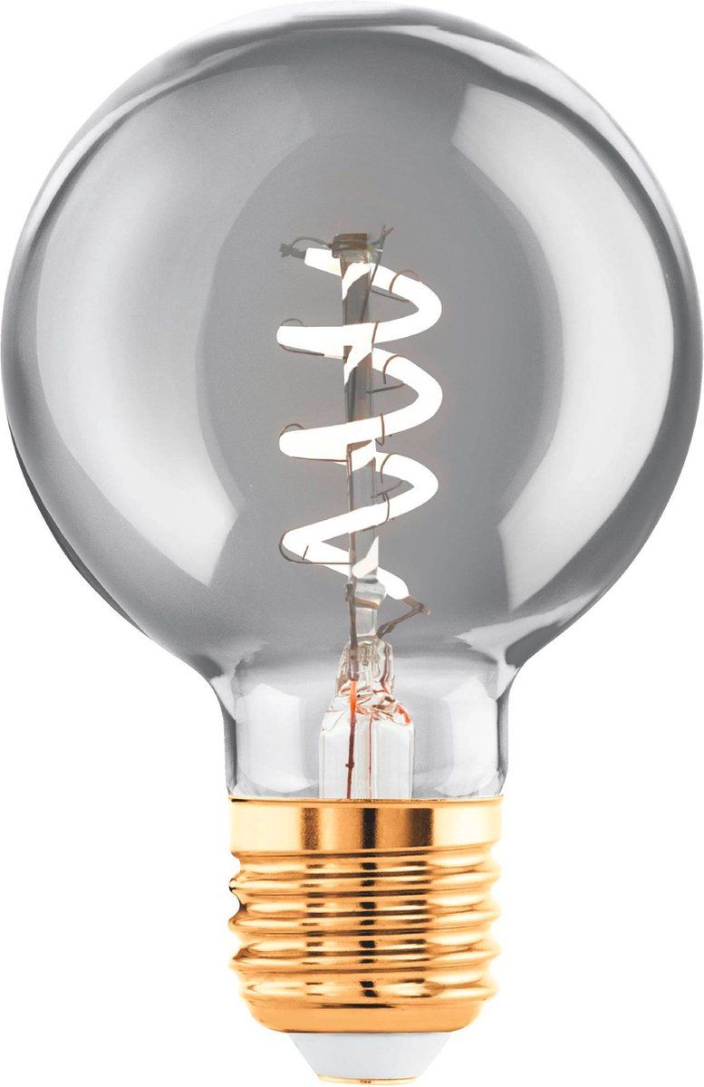 EGLO LED Lichtbron - E27 - G60 - Smoke - 2000K - Dimbaar