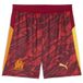 PUMA Sportbroek 'Olympique de Marseille 25/26' donkergeel / bordeaux