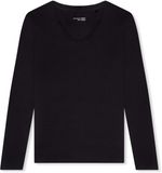 SCHIESSER Shirt 1/1 arm Dames Zwart