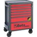 Beta RSC24A/7-R Chariot à outils avec 7 tiroirs