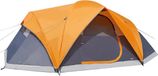 Merkloos Luxe tent - Premium Gemakkelijk Opzetbare Tent - Verduisterende Kampeertent - Oranje/Grijs - 8 Personen