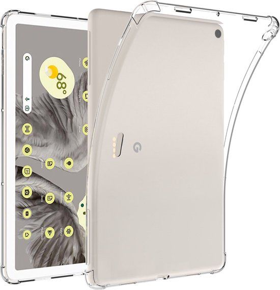 iMoshion Shockproof Case for Google Pixel Tablet - Transparent