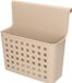 Plasticforte Badkamerrekje - taupe - douche opbergmandje - 26x24 cm