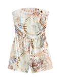 Next Dames Jersey Bandeau Playsuit Crème