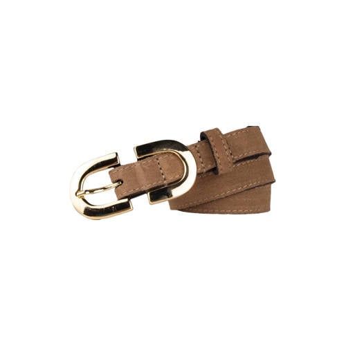 Legend leren riem taupe