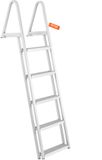 Vevor Zwemtrap Bootladder Afneembaar 5 Treden 159kg Draagvermogen Aluminium