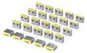 OEM Bouchons de remplacement pour ports USB-A, 25 pièces, verrouillables, de couleur noire