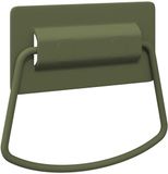 vidaXL Kast Handvatten 12 st Olijf Groen 85 x 45 mm Metaal