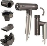 Shark Haardroger SpeedStyle Pro FLEX, met IQ-technologie, hoofdhuidbeschermingsmodus, 4 accessoires, compact en opvouwbaar
