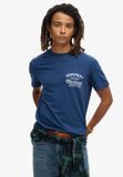 Superdry Copper Label T-shirt met grafische print op de borst - Heren - T-shirts