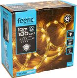 Feeric lights & Christmas Lichtslang - 180 led lampjes - warm wit - 10 m