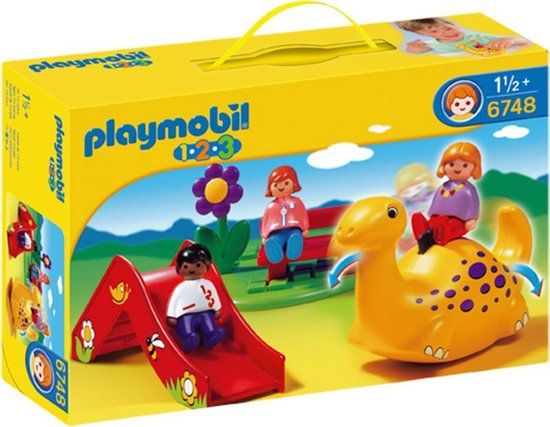 PLAYMOBIL 1.2.3 Speeltuin - 6748