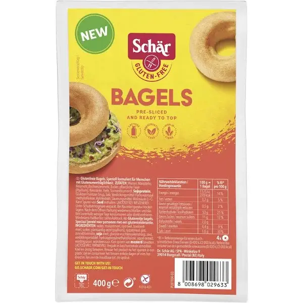 Schar Bagels glutenvrij