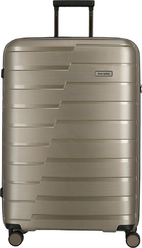 Travelite Air Base - Hardcase Trolley - 77cm - Champagne