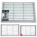 KOTARBAU Gegalvaniseerde Metalen Deurmat 50x34 cm - Robuust en Duurzaam