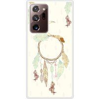 Samsung Bedrukt siliconen hoesje compatibel met Galaxy Note 20 Ultra Dreamcatcher Gris
