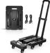 SPACEKEEPER Chariot pliable – pliable – Max. poids de charge 227 kg – Pneus anti-crevaison – Acier – Noir