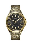 Guess Roar GW0700G1 Montre Homme Analogique Quartz Doré Acier