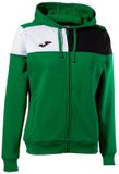 Joma Crew V Sweatshirt Met Rits Groen M Vrouw