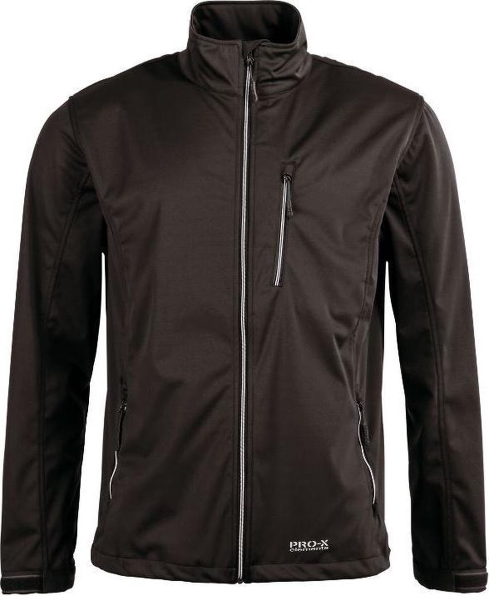 Pro-x Elements Pro-x Elements Outdoorjas Dario Heren Polyester Antraciet Mt 3xl