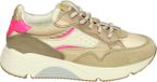 Ocra D365 Chaussures basses Fille Baskets enfant - Blanc/beige - Taille 33