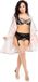 Biggi Big Suspender - Jarretelle gordel - maat 4XL (58-60) - zwart