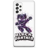 ERT GROUP mobiel telefoonhoesje voor Samsung A52 5G / A52 LTE 4G / A52S 5G origineel en officieel erkend Marvel patroon Black Panther 017, hoesje is gemaakt van TPU