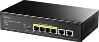 Cudy FS1006P - Fast Ethernet (10/100) - Full duplex - Power over Ethernet (PoE) - Rack mounting - Wall mountable