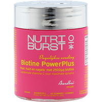 Nutriburst PowerPlus Biotine 2500mcg - 60 gummies