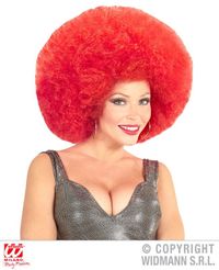 WIDMANN Afropruik, krullen, disco fever, jaren 60/70, themafeest, carnaval