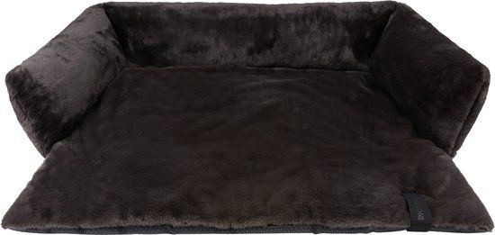 District 70 NUZZLE - Zachte Mand Voor Op De Bank - Small - Donker Grijs