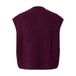 PIECES Curve Plus Size gilet - donkerrood