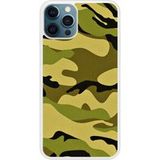 iPhone 12 Pro Max Camouflage bedrukt siliconen hoesje