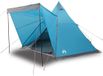 vidaXL Tipitent 6-persoons waterdicht blauw