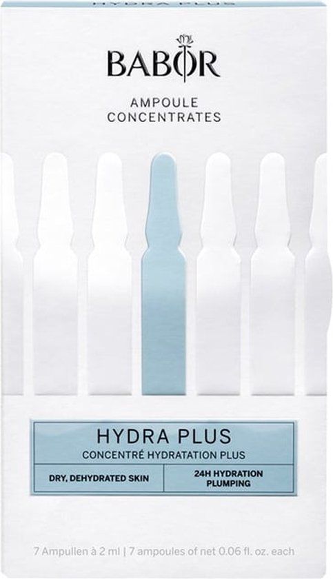 BABOR Ampoule Concentrates Hydra Plus 7x2ml Ampullen | Droge/Vochtarme Huid