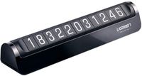 Ugreen LP178 - Parkeerschijf voor Telefoonnummer - Compact Formaat - Zwart