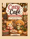 Cozy Café Coloring Book