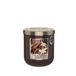 HEART & HOME - Geurkaars op basis van natuurlijke sojawas voor thuis - Klein glas Vanille sandelhout - Brandduur 30 uur - Cadeau, decoratie en geur voor thuis