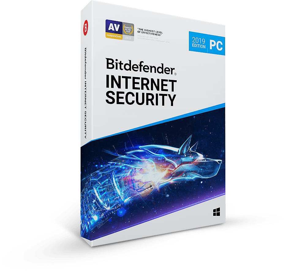 Bitdefender Internet Security - 3 PC - 1 jaar