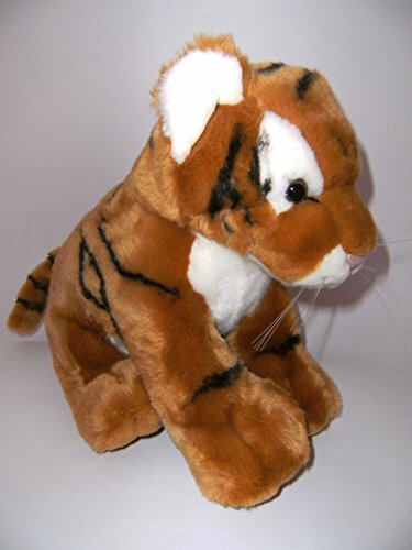 Semo Knuffeldier Tiger 29x23x26 cm, bruin, knuffeldier, roofkat