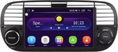 Happiq Fiat 500 Autoradio met Bluetooth en CarPlay (2007-2015) - Apple & Android Compatibel - Navigatie - 7-inch Display