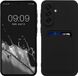 kwmobile telefoonhoesje geschikt voor Samsung Galaxy A56 5G - Hoesje met pasjeshouder - TPU case in zwart