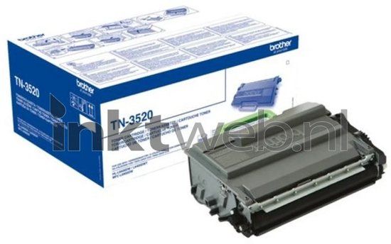 Brother TN-3520 Zwart Toner Cartridge Origineel