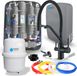 Filtre à eau RO7 Slim - filtration 7 étapes, osmose inverse, minéralisateur, ioniseur, noir, mat