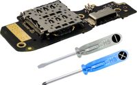 Mmobiel Dock Connector Geschikt voor Xiaomi Redmi Note 11 Pro / 11 Pro 5G / 11 Pro+ - 6.67 inch - Charging Port Type C - Audio Port/Microfoon - Incl. Schroevendraaiers
