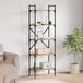 VidaXL Boekenkast 5-laags 56 x 32 x 174 cm bewerkt hout artisan eiken