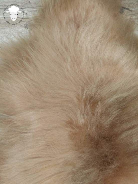 Schapenvacht SHOP IJslandse Schapenvacht Goud Koper - 100% Echt en Natuurlijk - Schapenvel ECO