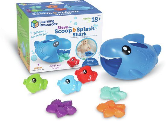 Learning Resources Steve the Scoop & Splash Shark™ - 3+